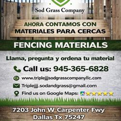 Fence Materials