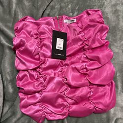 Pink Puffy Skirt