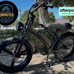 Brand New 1500W E-Bike | 28MPH Electric Bike | Off-Road + Street Ready