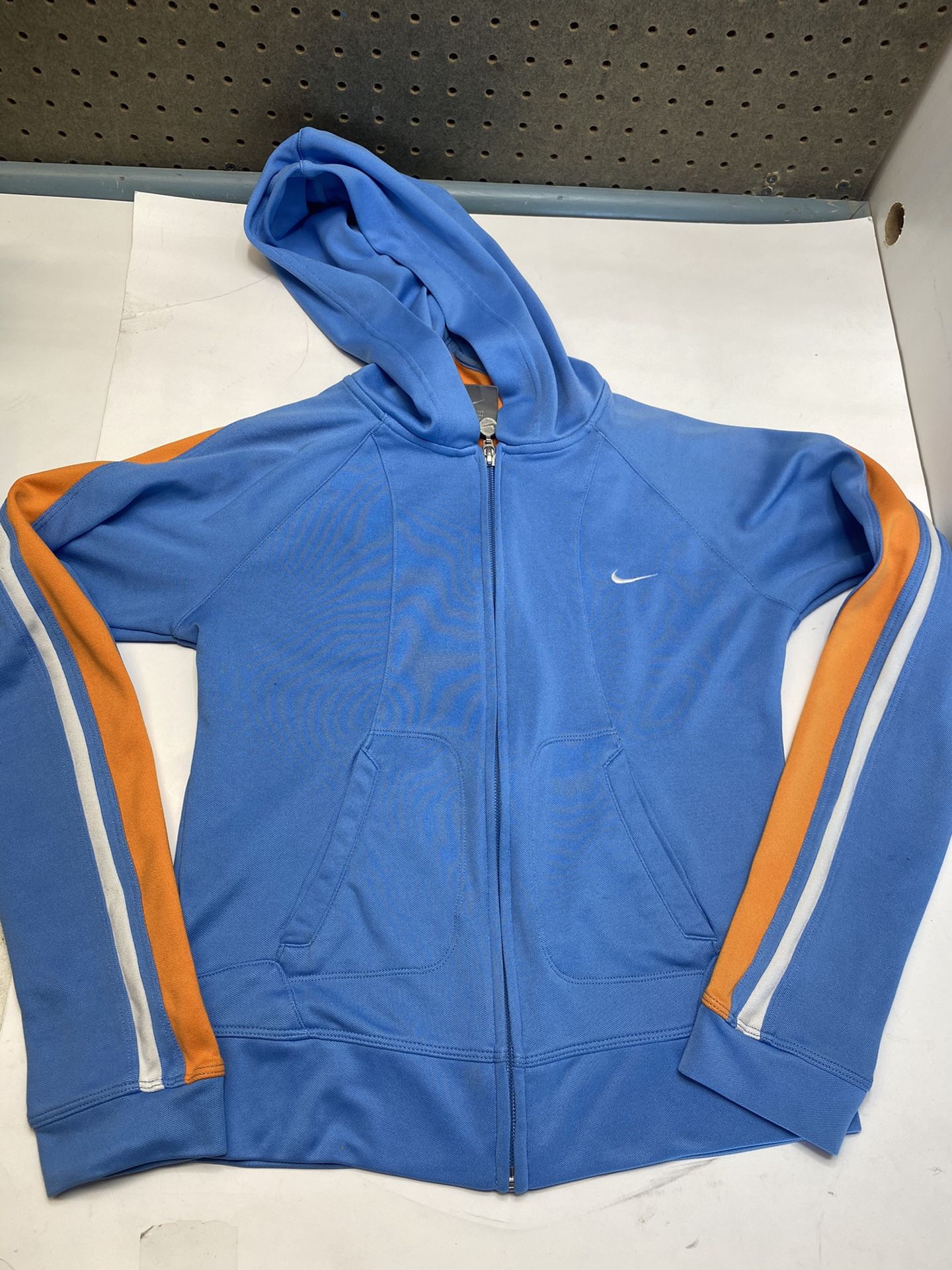 Vintage 90s Nike Hoodie Size Blue/orange Size Extra Small(0 2)