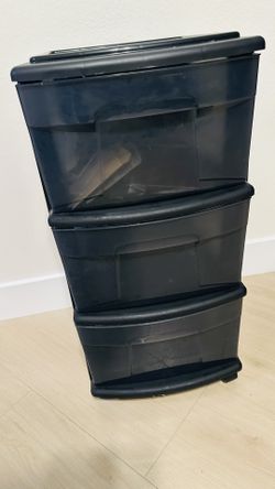 3 Tier Plastic Storage Organizer