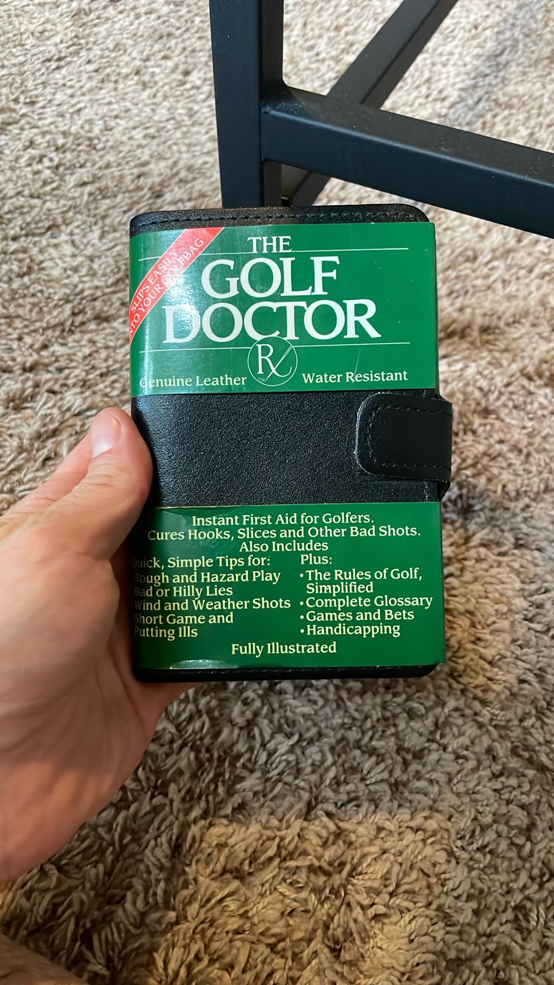 The Golf Doctor Leather Book