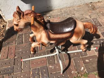 Vintage antique rocking horse