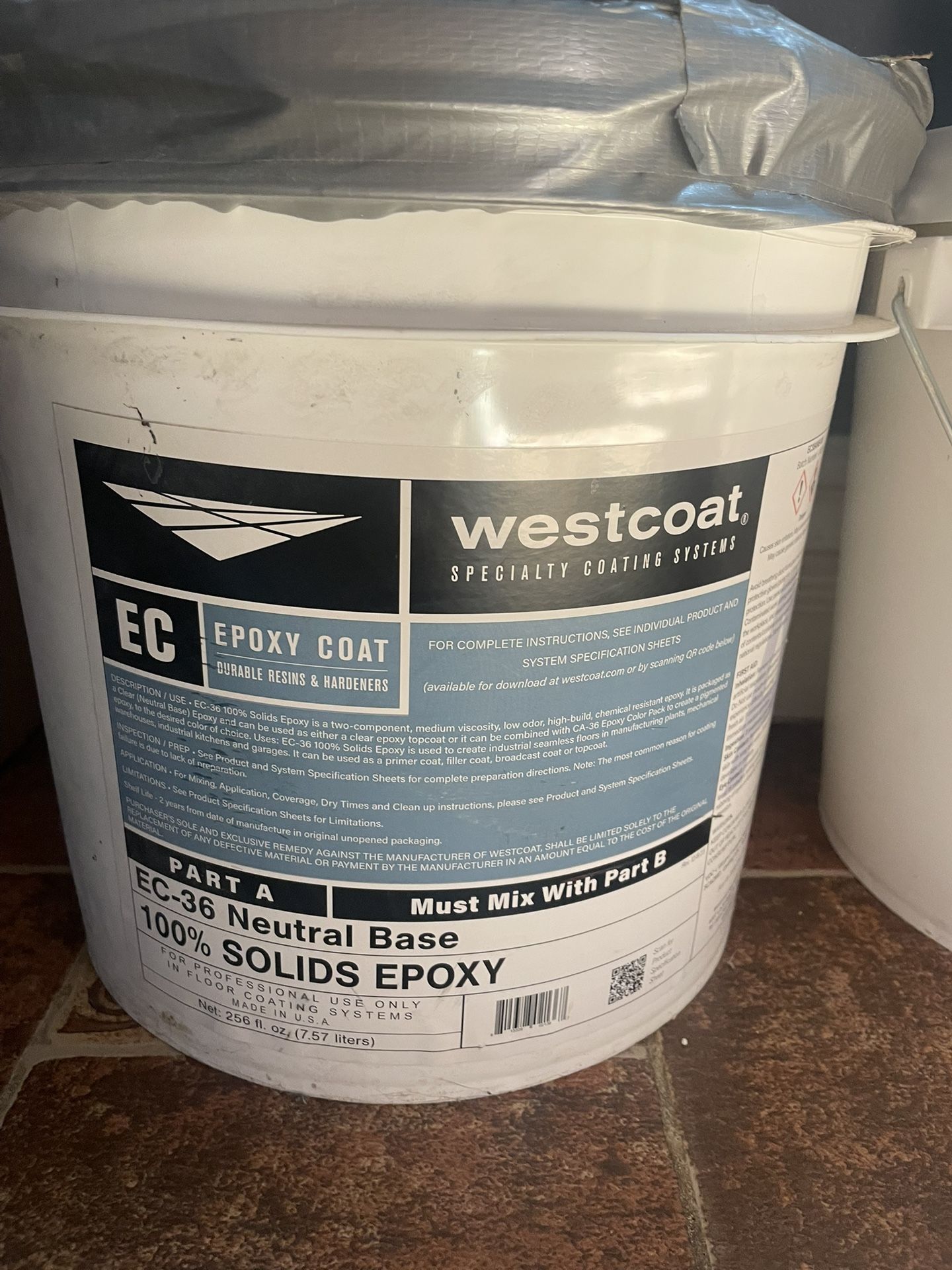 Unused Colored Epoxy