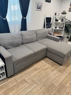 Gray Sectional Sofa
