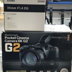 Blackmagic 6K G2 & Sigma 35mm F1.4 