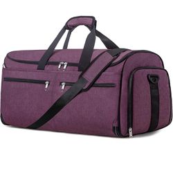 Carry on Garment Bag for Travel, Bukere Convertible Suit Travel Garment Duffel Bag for Women Business