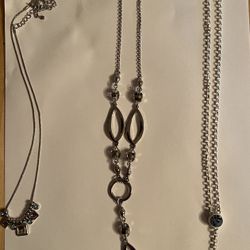 Lot Of Lia Sophia Necklaces And Pendants 