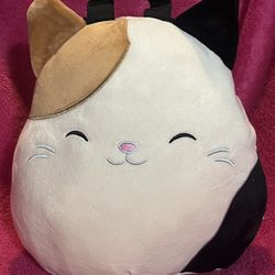 SQUISHMALLOWS 2022 Cam the Calico Cat Mini Backpack NEW without Tag!