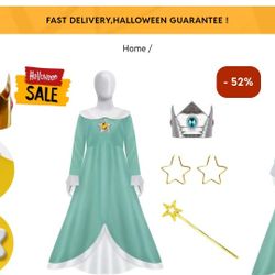 Princess Rosalina Adult Costume