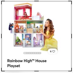 Rainbow Doll House