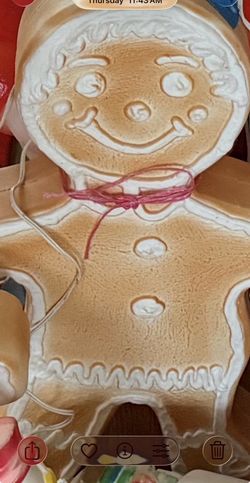 Blow Mold Gingerbreads 