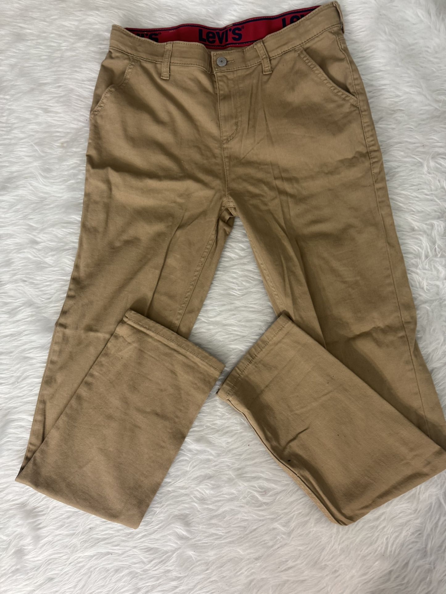 Levi’s Boys Khaki 502 Size 18