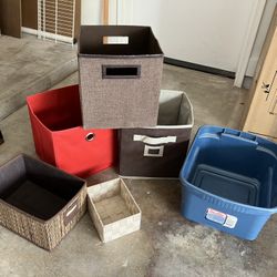 Storage Containers/ Collapsible Bins 