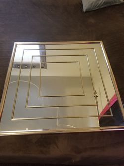 Beautiful square mirror