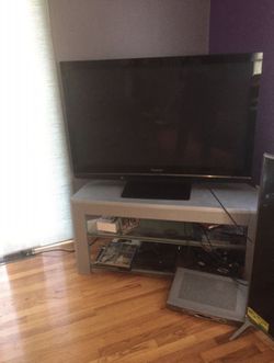 Panasonic Tv with stand