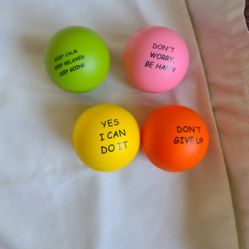 Stress Balls With Quotes For Children And Adults 