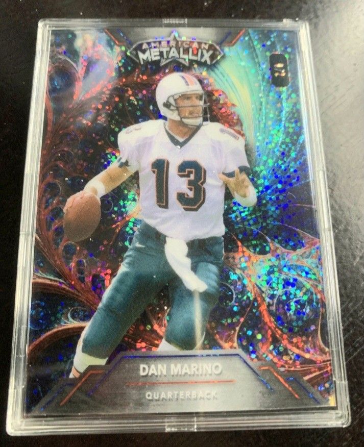 Super Nice One Of A Kind Dan Marino American Metallix 1/1 Card... Mint.!!!