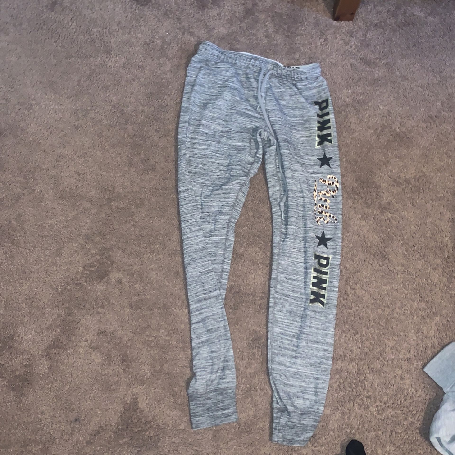 XS PINK Joggers Grey