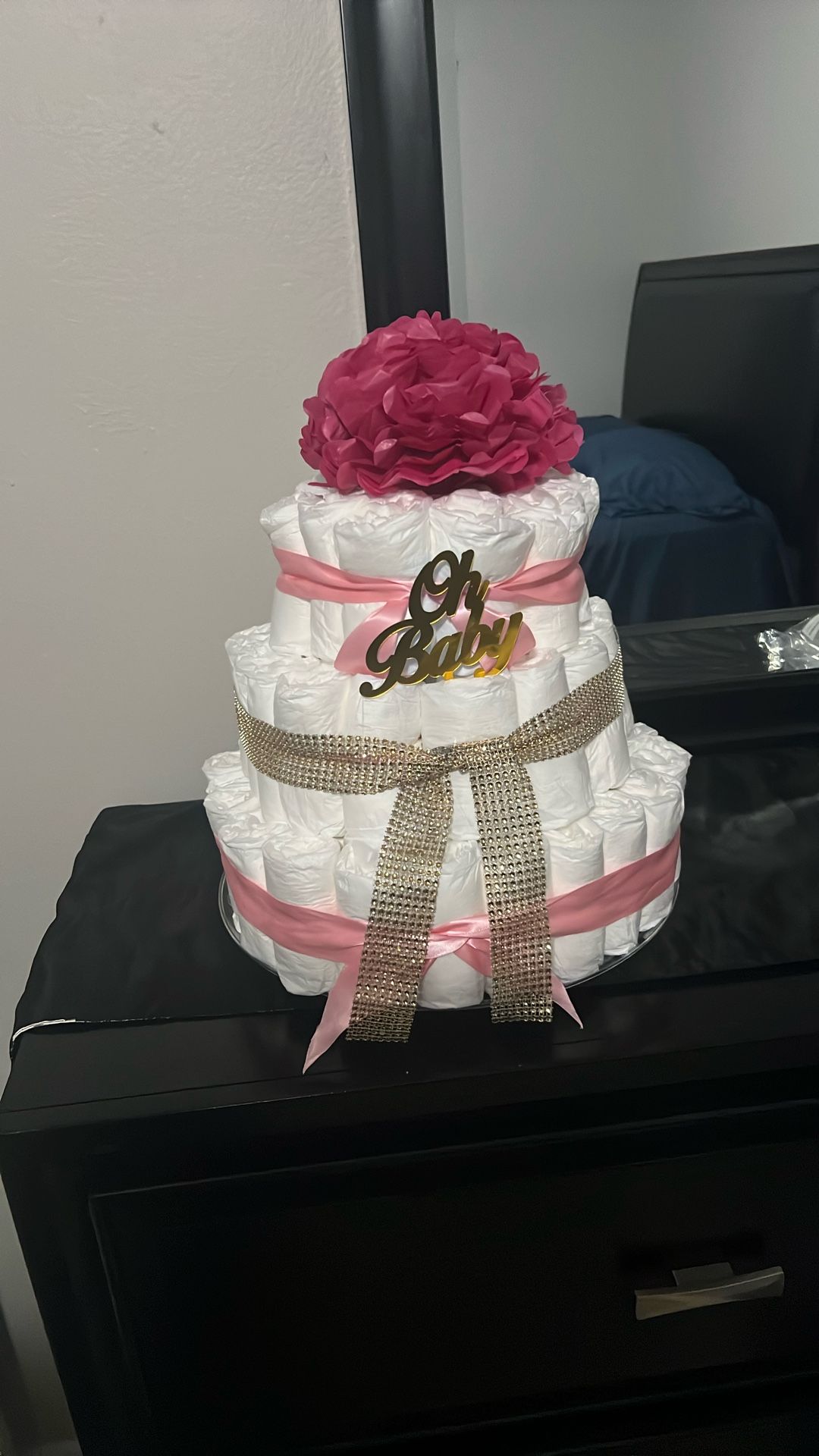 Customize Diaper Cake $30