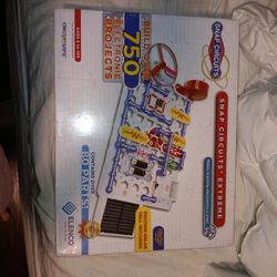 Elenco Snap Circuits EXTREME! 75 Projects, 80 Parts PLUS AC Adapter!