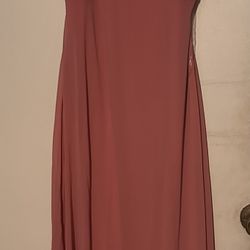 pink maxi floral dress (target)