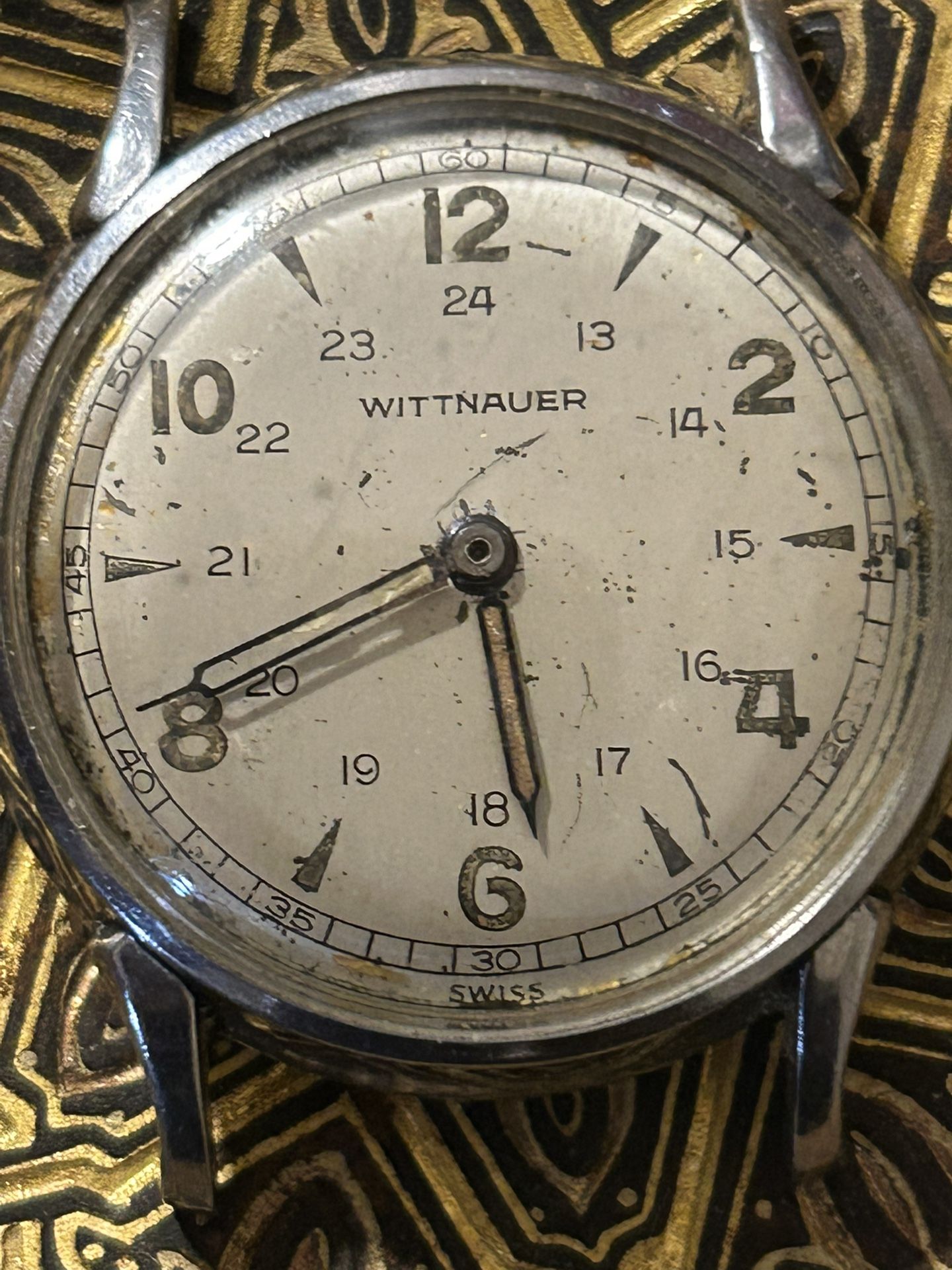 WAR WORLD II MILITARY TIME KEEPER