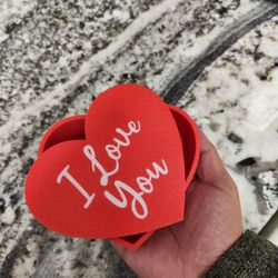 Valentines Day Box I Love You
