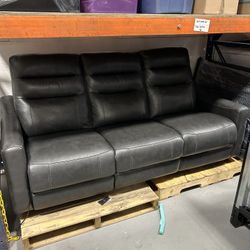  Leather Sofa W/loveseat Set