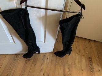 Tall Suede Boots