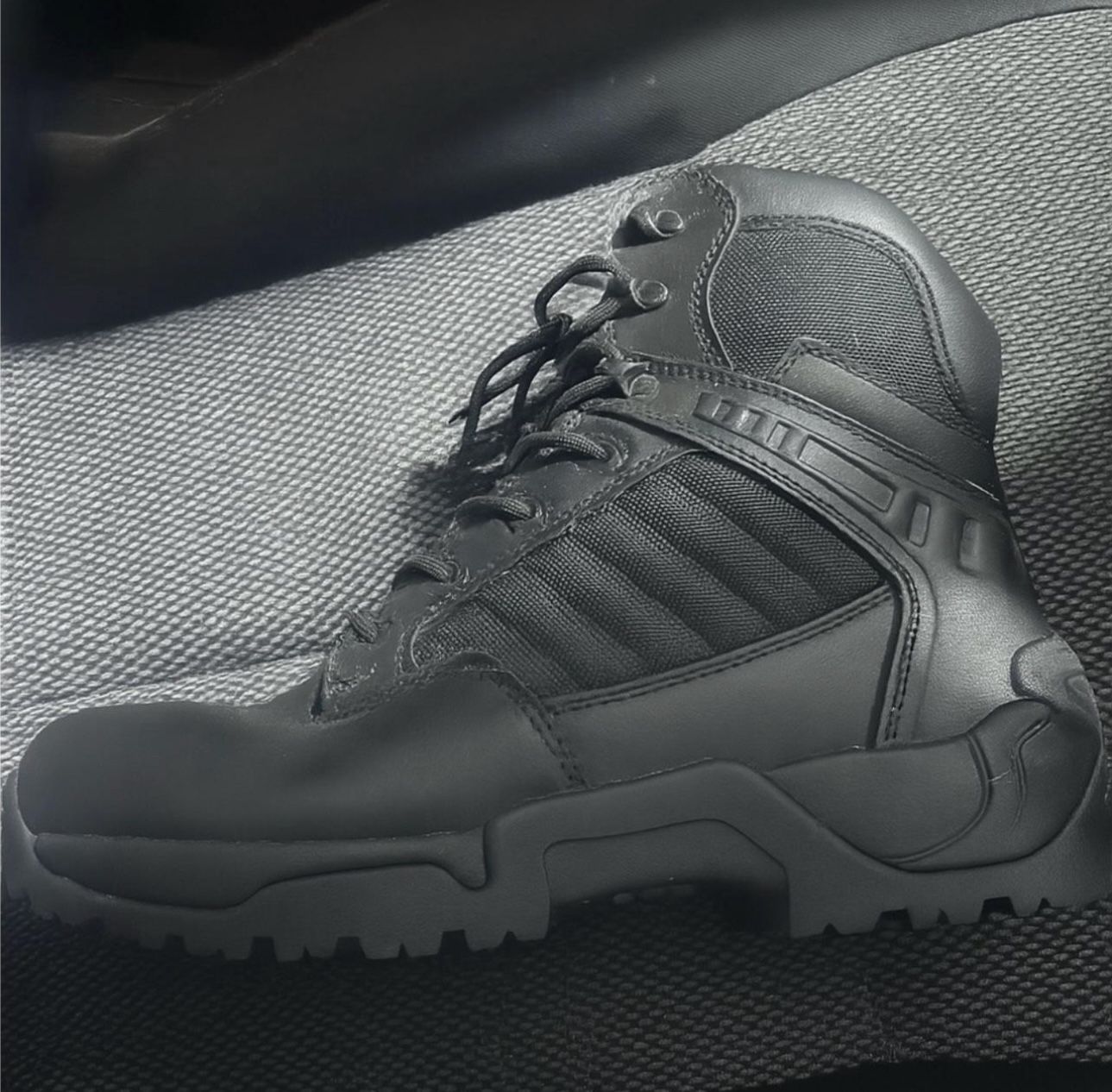 Black Tactical Boots 🥾