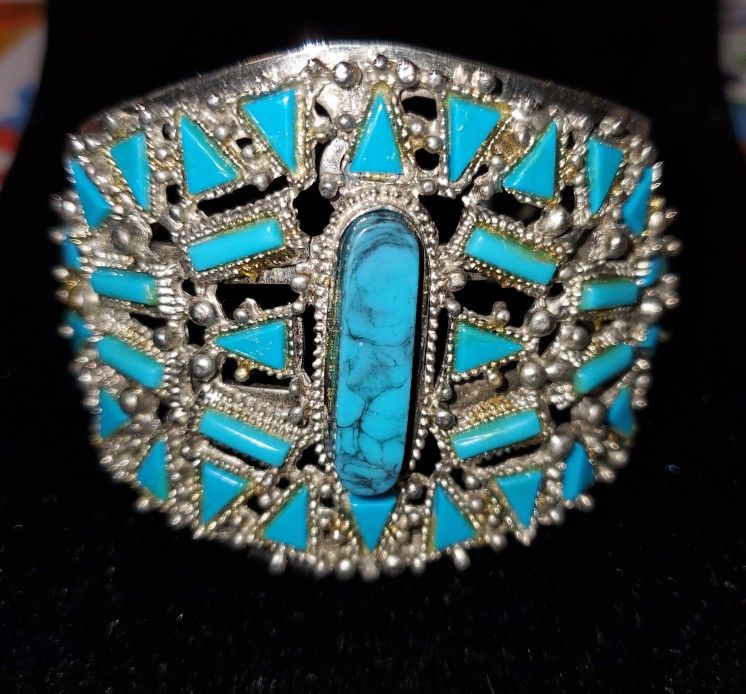 Faux Turquoise Bracelet 