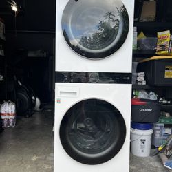 LG Stacked washer And Dryer