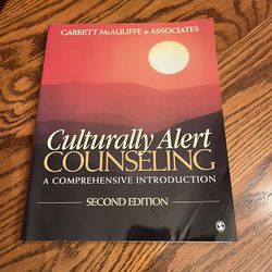 Culturally Alert Counseling- Second edition- NEW