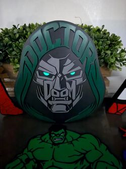 Dr doom wall art sign