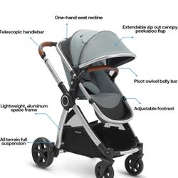 Mompush Ultimate2 Baby Stroller for Toddler