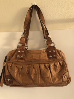 B Merkowski leather shoulder bag