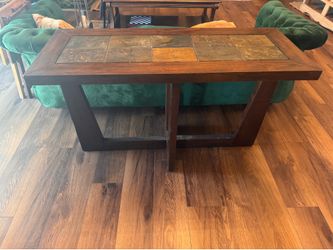 Brad Brown Sofa Table