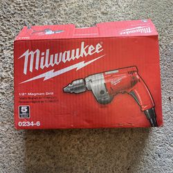 Milwaukee Tool 1/2 In Magnum drill