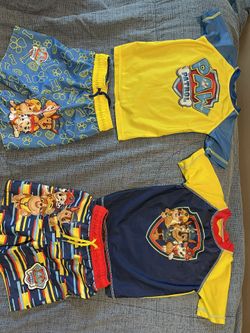 Paw Patrol Swim Suits Size 3T