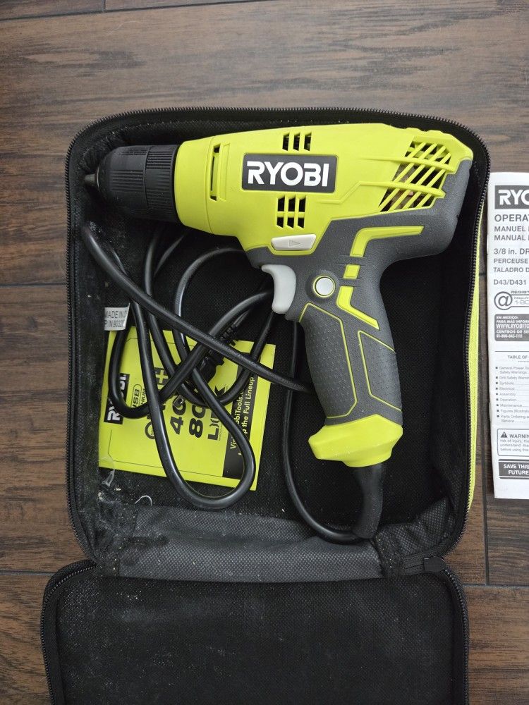 Ryobi Corded Power Drill