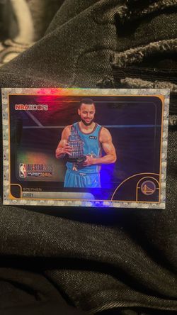 Stephen Curry NBA Hoops All-Star 2025 Holo Card