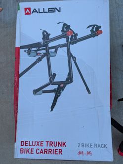 Deluxe trunk 2 bike rack