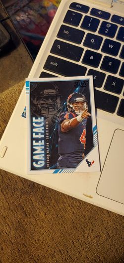 Deshaun Watson football card