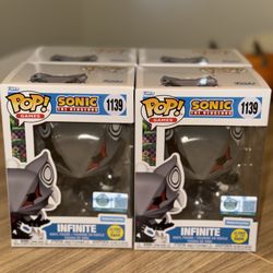 Funko POP! Sonic The Hedgehog Infinite (Glow) #1139 LE9500