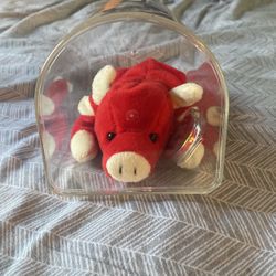 Snort Beanie Baby 1995 RARE Brand New Never Opened.