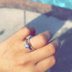 Engagement/wedding Ring Set 