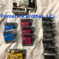 Printer Ink For Brother Ink Jet - LC61 