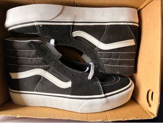 Vans SK8-Hi Platform 2 Sneakers | Black/True White | Men’s 8.5 / Women’s 10 | Brand  New