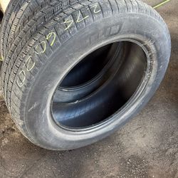 275/60/20 Michelin Pair Of Tires 